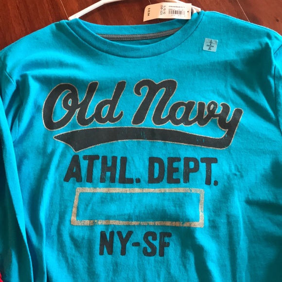 T-shirt Manches Longues Old Navy Junior - Taille Small - Occasion Très Bon état - Bleu